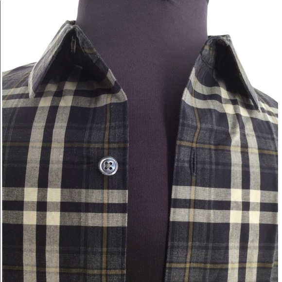 #04 Theory Men Zack Winterton Plaid Shirt - Picture 9 of 15